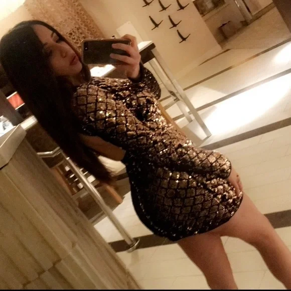 Fashion Nova | Dresses | Shining Diamond Sequin Dress | Poshmark
